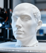 打印机打印人物头部模型10000#横屏 