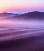 沙漠日落全景(2)8567#横屏 