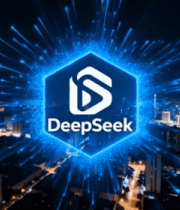 城市夜景中标志特效7667#横屏 