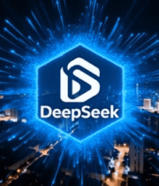 城市夜景中标志特效7667#横屏 