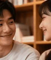 情侣室内对视微笑场景6625#横屏 