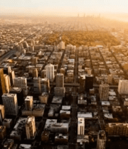 城市建筑高空全景788#横屏 