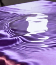 紫色丝绸表面水波纹特写1382#横屏 