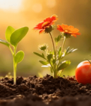 植物生长发芽及果实特写素材2801#横屏 