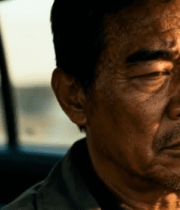 	 车内老人特写画面素材13779#横屏 