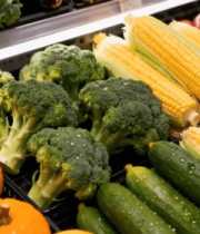 超市生鲜区新鲜蔬菜陈列13406#横屏 