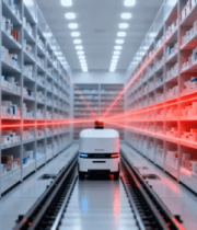 仓库内医药运输机器人6403#横屏 