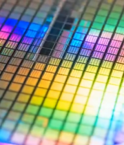 彩色芯片晶圆微距特写6478#横屏 