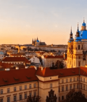 布拉格城市建筑景观12692#横屏 