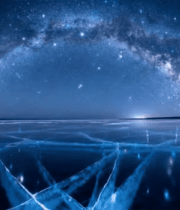 冰面星空全景8817#横屏 