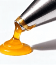 	 笔尖液体滴落特写素材3050#横屏 