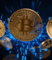 比特币虚拟货币动态素材8759#横屏 