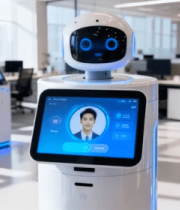 	 办公场所智能服务机器人8882#横屏 