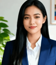 	 办公室内女商人职业形象10243#横屏 