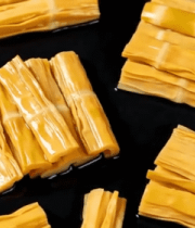 	 摆放整齐的豆筋干货201#横屏 