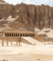 埃及古埃及神庙及雕像景观8116#横屏 