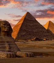 埃及金字塔与狮身人面像景观2080#横屏 