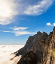 山顶云海自然风光10786#横屏 