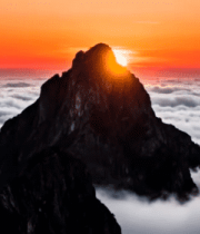 山顶云海日出景观9000#横屏 