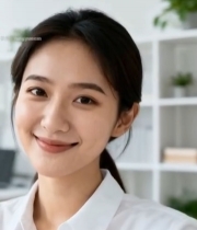  职场女性竖大拇指肯定2658#竖屏 	 