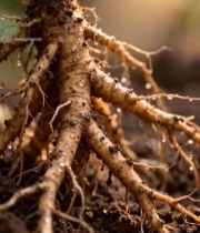  植物根部特写素材2796#竖屏 	 