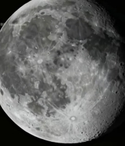  月球特写画面3659#竖屏 	 