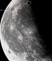  月球特写画面(1)4735#竖屏 	 