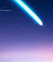  夜空流星与繁星素材(1)6541#竖屏 	 