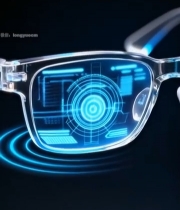  透明智能眼镜展示2216#竖屏 	 