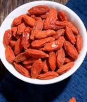  碗装干枸杞特写素材7416#竖屏 	 