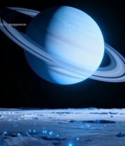  土星太空场景素材3193#竖屏 	 