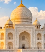  泰姬陵建筑全景素材4437#竖屏 	 