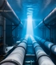  水下管道设施场景素材2004#竖屏 	 