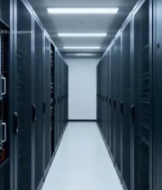  数据中心服务器机房走廊(4)5540#竖屏 	 