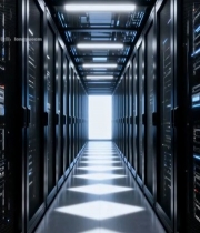  数据中心服务器机房走廊(2)5181#竖屏 	 