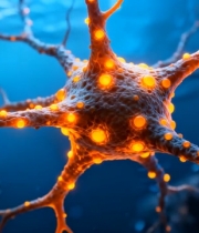  神经元细胞微观展示5128#竖屏 	 