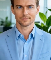  商务男士室内特写1338#竖屏 	 