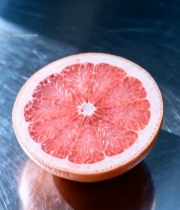  切开的红心柚特写(3)1994#竖屏 	 