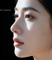  女性面部特写拍摄素材1320#竖屏 	 