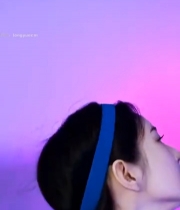  女性面部特写(3)6606#竖屏 	 