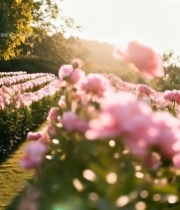  女子闻花香1880#竖屏 	 