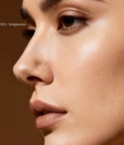  女性脸部特写756#竖屏 	 