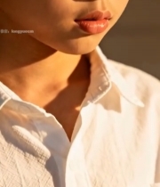  男孩白衬衫近景面部特写194#竖屏 	 