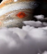  木星太空视角素材2188#竖屏 	 