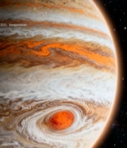  木星特写画面10#竖屏 	 