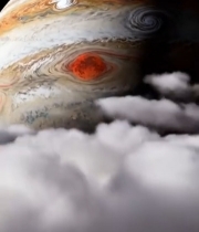  木星太空视角素材2188#竖屏 	 