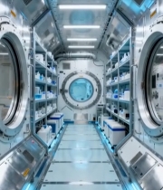  空间站内部环境展示7373#竖屏 	 