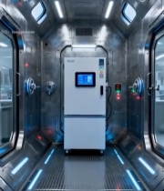  科技感实验室内部场景4731#竖屏 	 