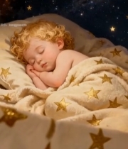  卷发宝宝盖星毯安然入睡6523#竖屏 	 