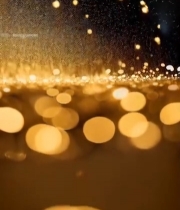  金色粒子背景素材(1)2613#竖屏 	 